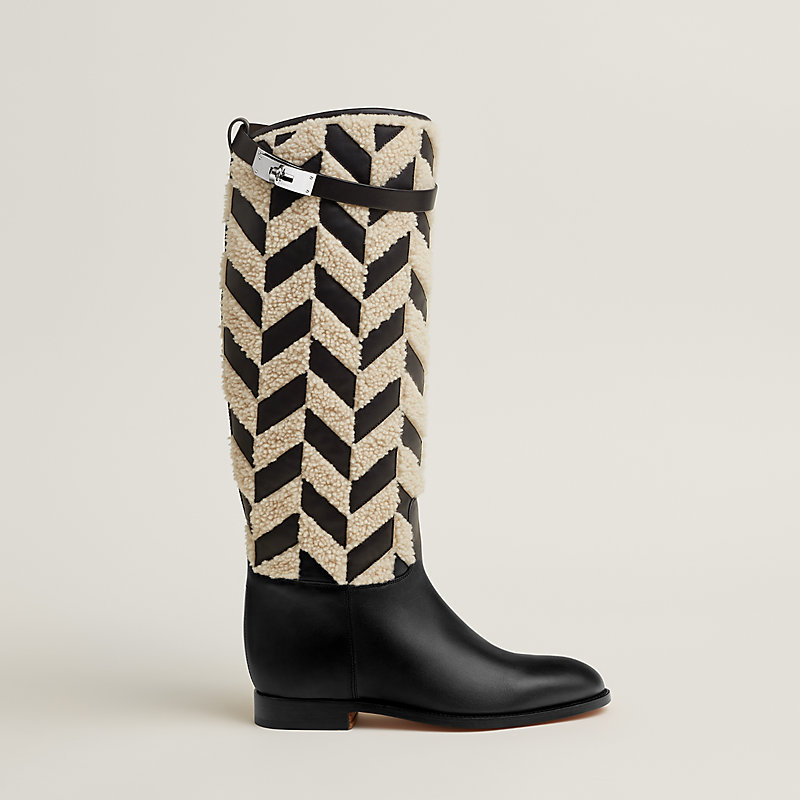 Jumping boot - Black | Hermès USA